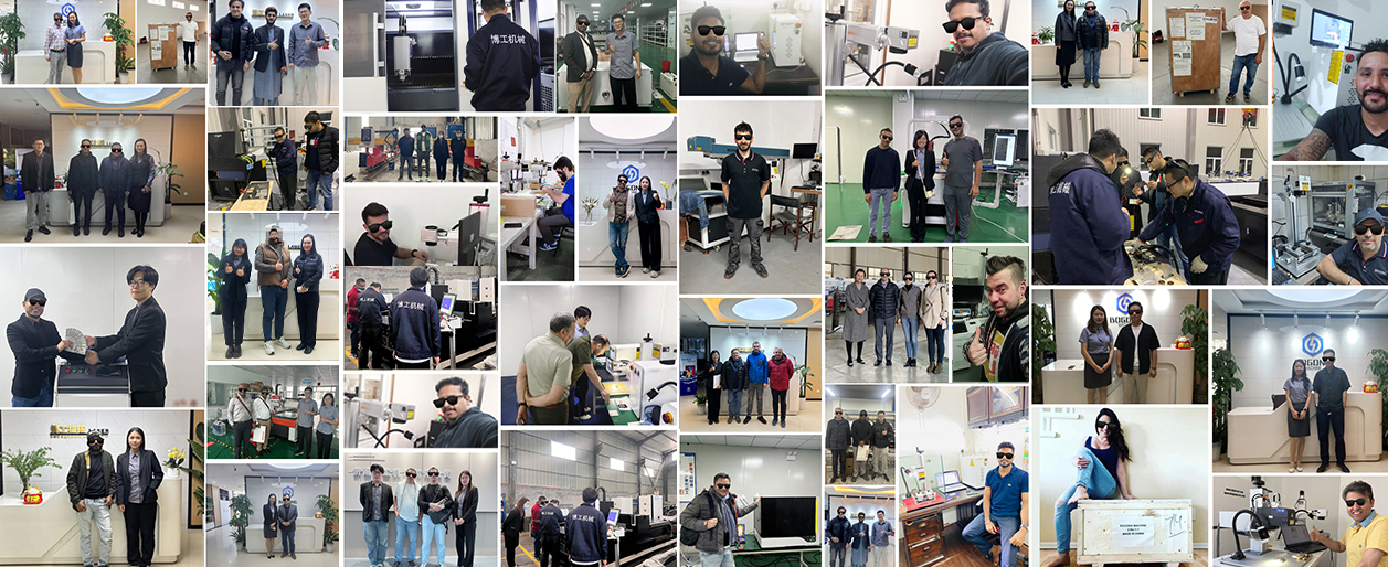 customer visiting bogong laser