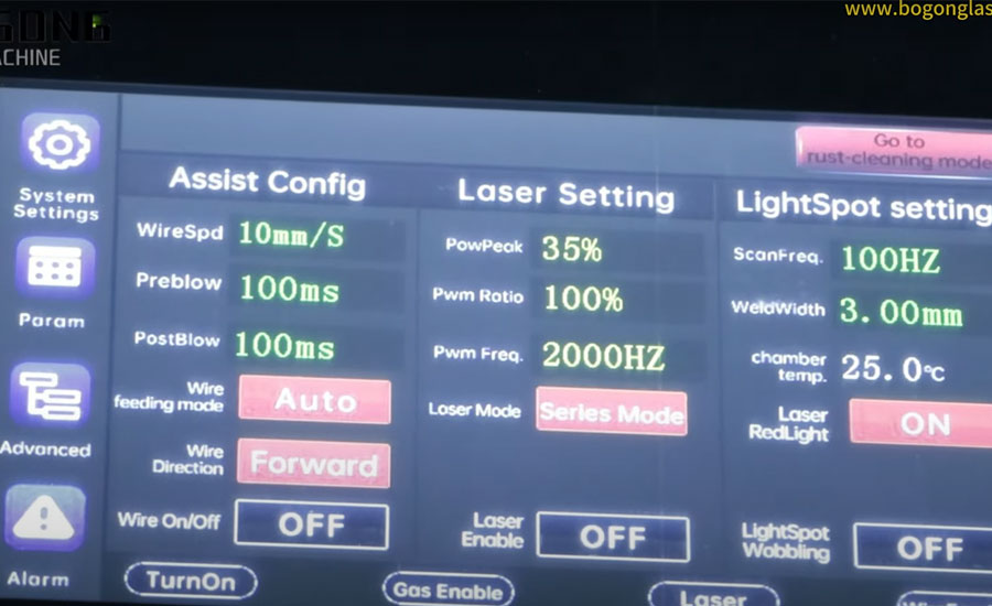 Wie-arbeitet-eine-Laserschweißmaschine-Parameter-Konfiguration und Drahtvorschub