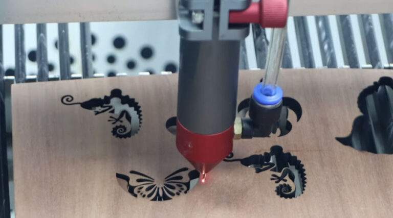 Ahşap MDF 4 için Lazer Kesim Makinesi