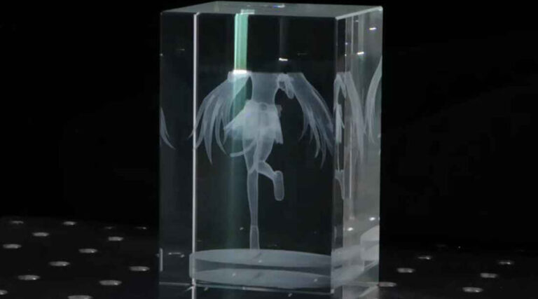 Yüzey Altı UV Lazer Kazıma Makinesi 3D Kristal