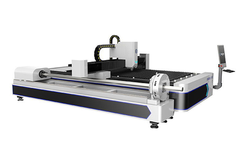 Automatizarea-Laser-Cutting-in-Smart-Manufacturing-Laser Plate & Tube Combo Fiber Laser Cutting Machine