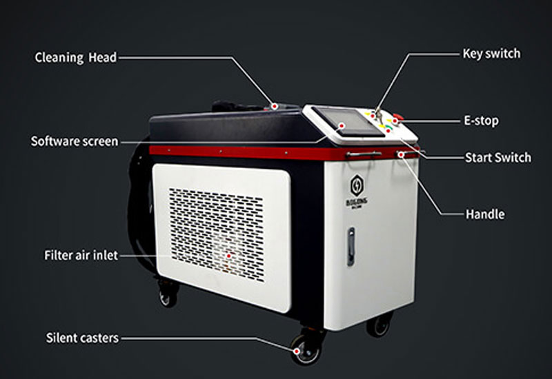 Případová studie-500W-pulsní laserový čisticí stroj na odstraňování rzi-6