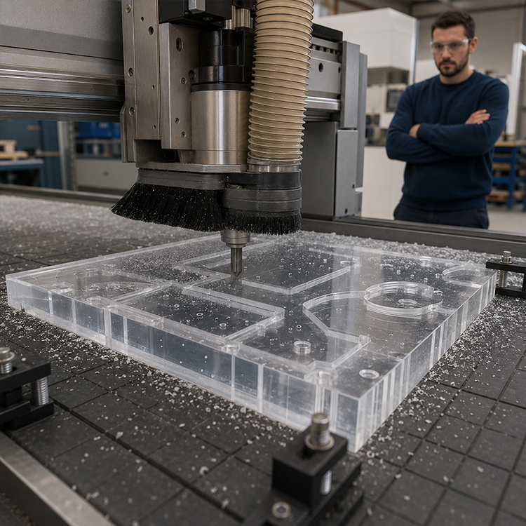 Laser Cutting vs CNC Routing for Acrylic Materials