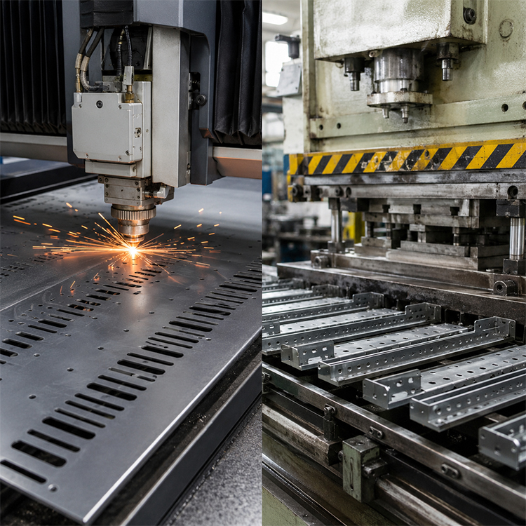 Laser Cutting vs Stamping in Shelf Production 1 Laser Cutting vs Stamping in Shelf Production
