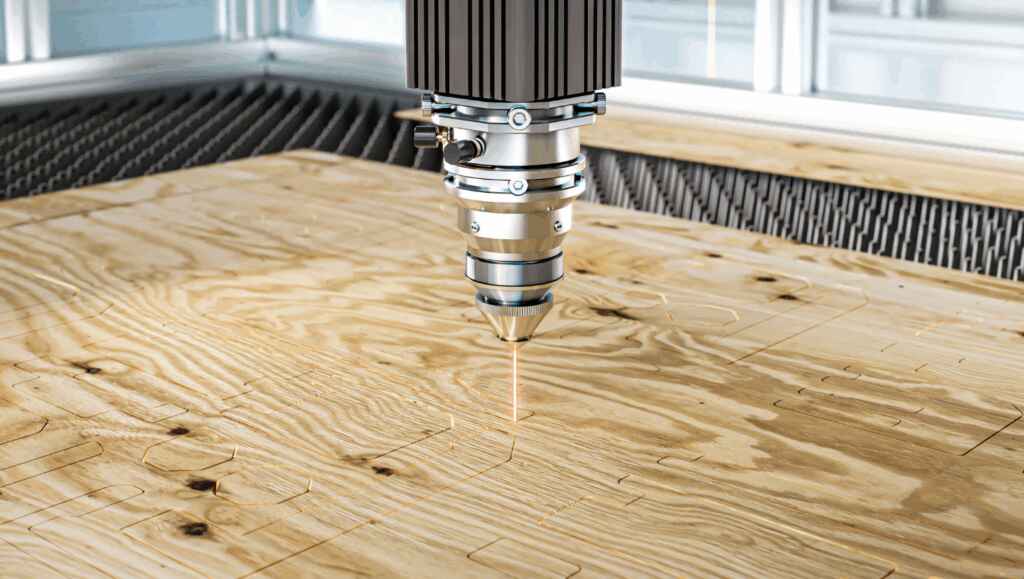 Wood Panel Cutting With CO2 Laser Technology