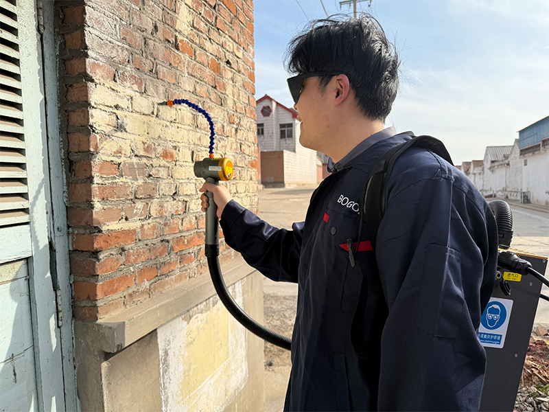 Backpack Laser Cleaning machine 4 backpack laser cleaning for wall cleaning machine