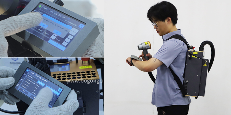 Backpack Laser Cleaning machine 3 backpack laser cleaning machine