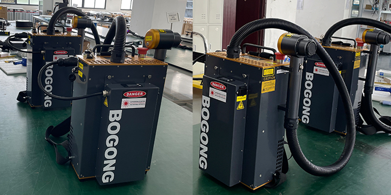 Backpack Laser Cleaning machine 6 backpack laser cleaning machines